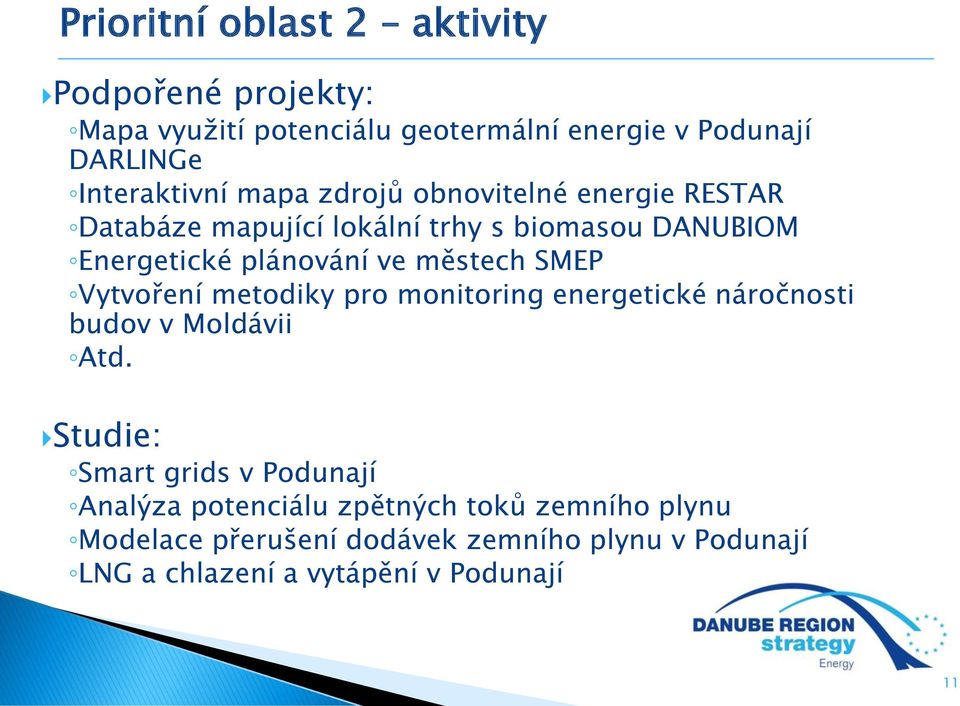 SMEP Vytvoření metodiky pro monitoring energetické náročnosti budov v Moldávii Atd.