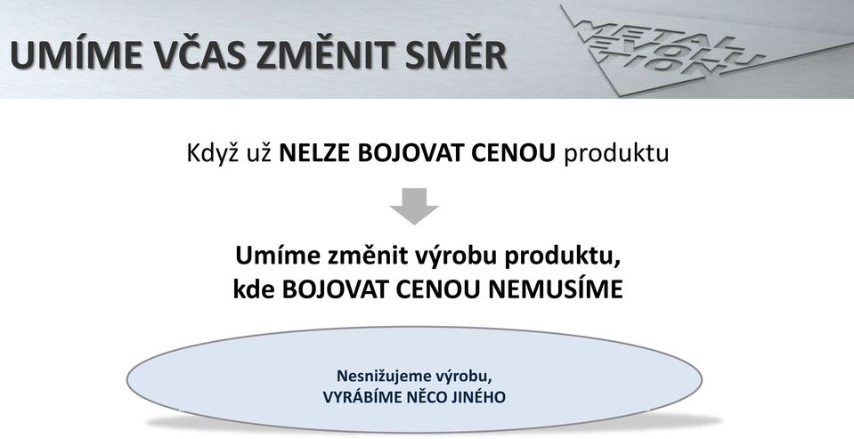 výrobu produktu, kde BOJOVAT CENOU