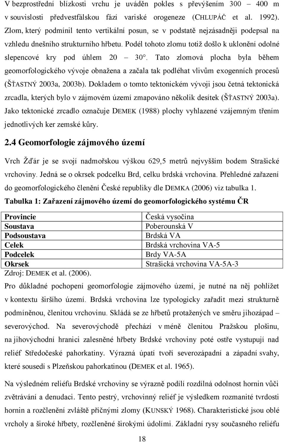 Podél tohoto zlomu totiž došlo k uklonění odolné slepencové kry pod úhlem 20 30.