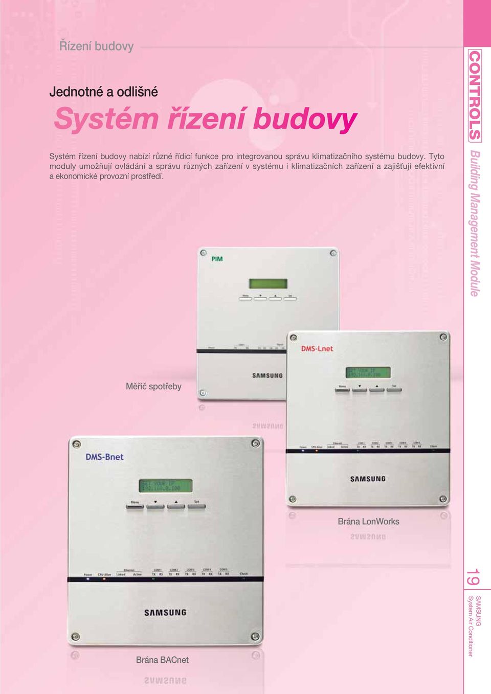 Building Management Module Měřič
