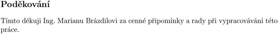 za cenné připomínky a