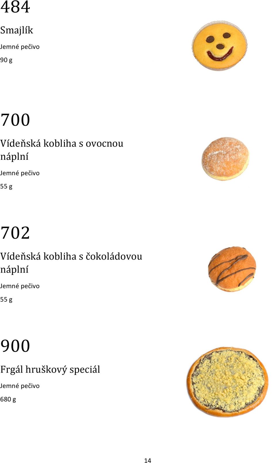 Vídeňská kobliha s čokoládovou