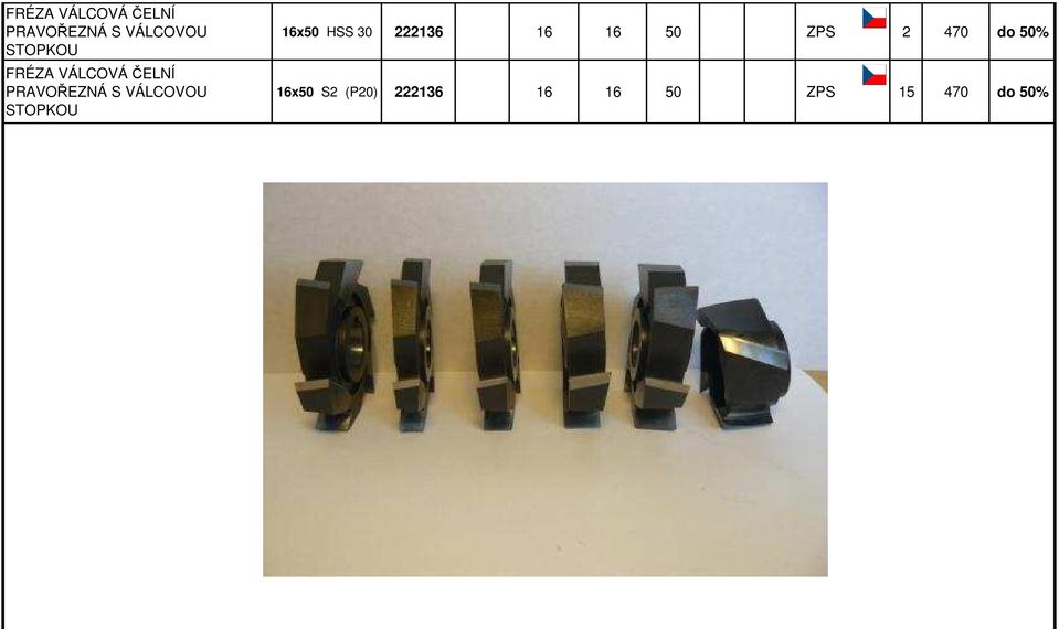 ZPS 2 470 do 50% 16x50 S2 (P20) 222136 16 16 50