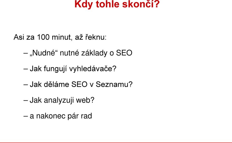 základy o SEO Jak fungují vyhledávače?