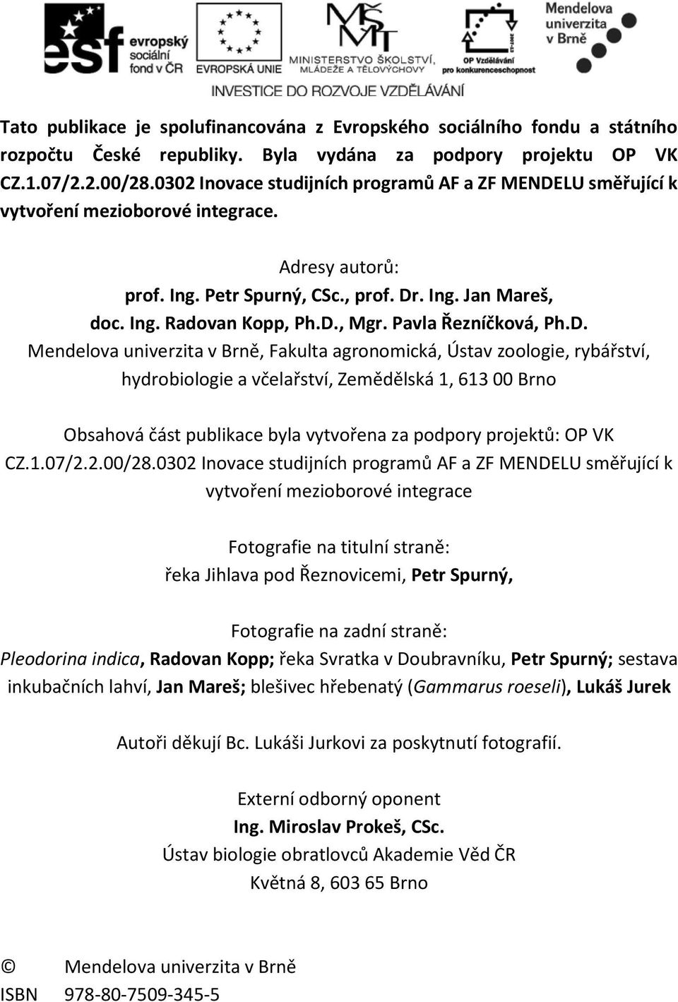 Pavla Řezníčková, Ph.D.