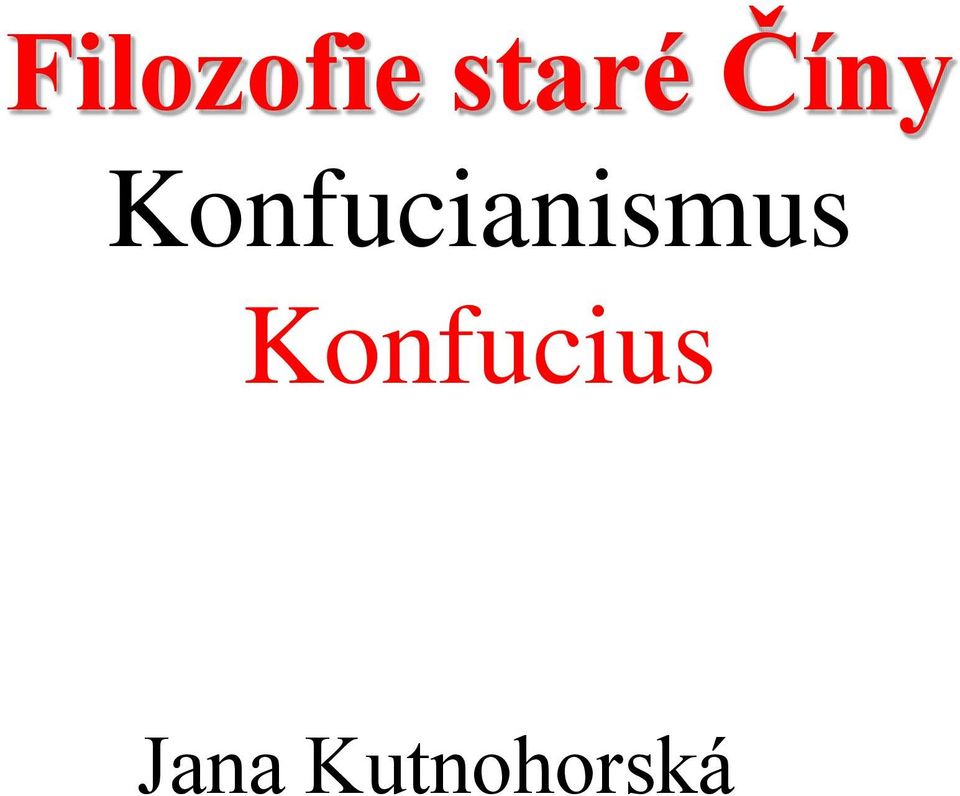 Konfucianismus