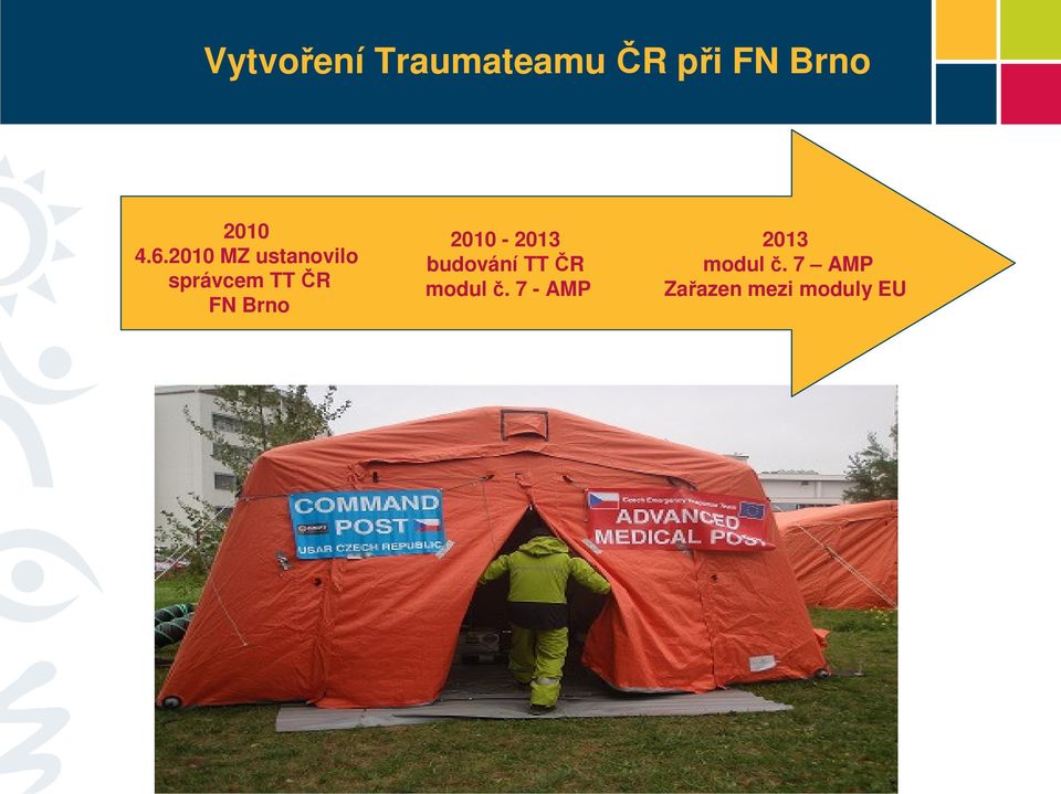 Brno 2010-2013 budování TT ČR modul č.