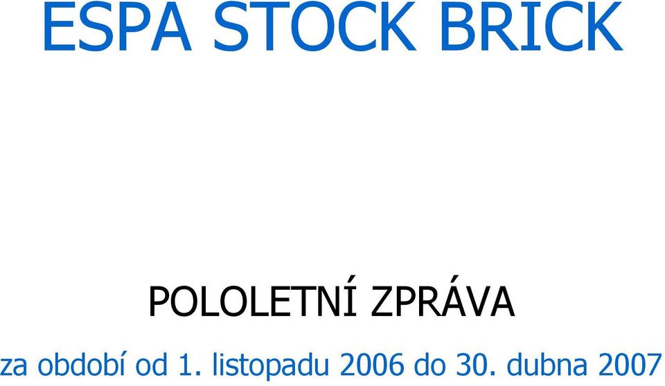listopadu 2006