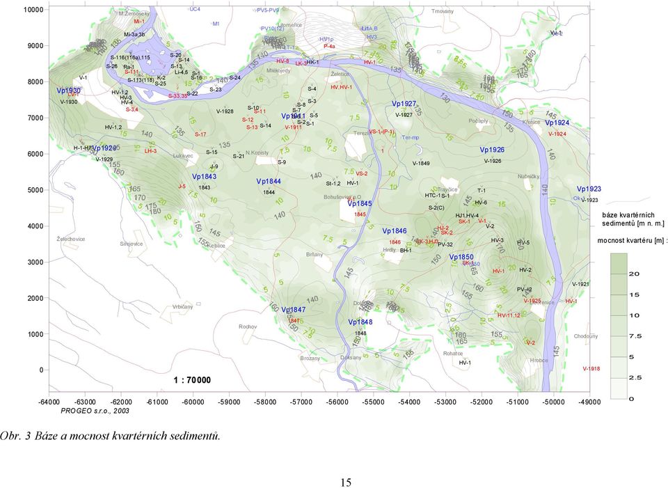 S-17 S-23 Vp1843 1843 1 : 70000 M1 S-15 J-9 V-1928 Keblice S-24 S-10 S-11 S-12 S-13 S-14 N.