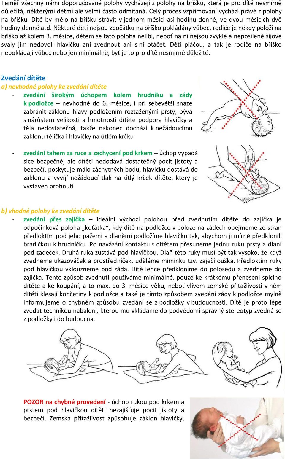 Manipulace s miminkem - PDF Stažení zdarma