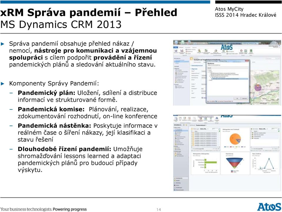 Komponenty Správy Pandemií: Pandemický plán: Uložení, sdílení a distribuce informací ve strukturované formě.