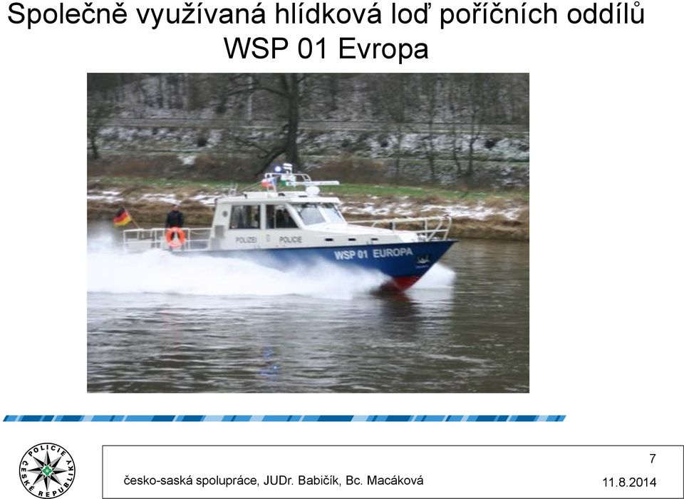 hlídková loď
