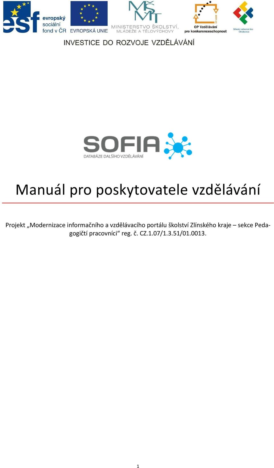 portálu školství Zlínského kraje sekce