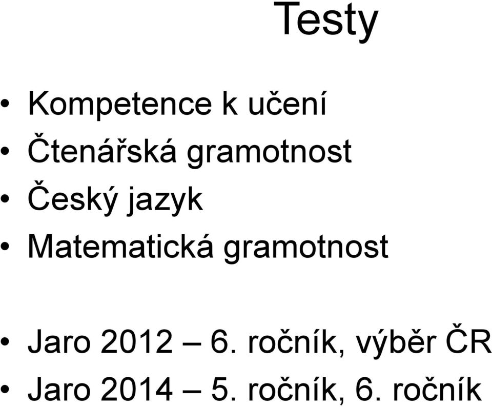 gramotnost Jaro 2012 6.