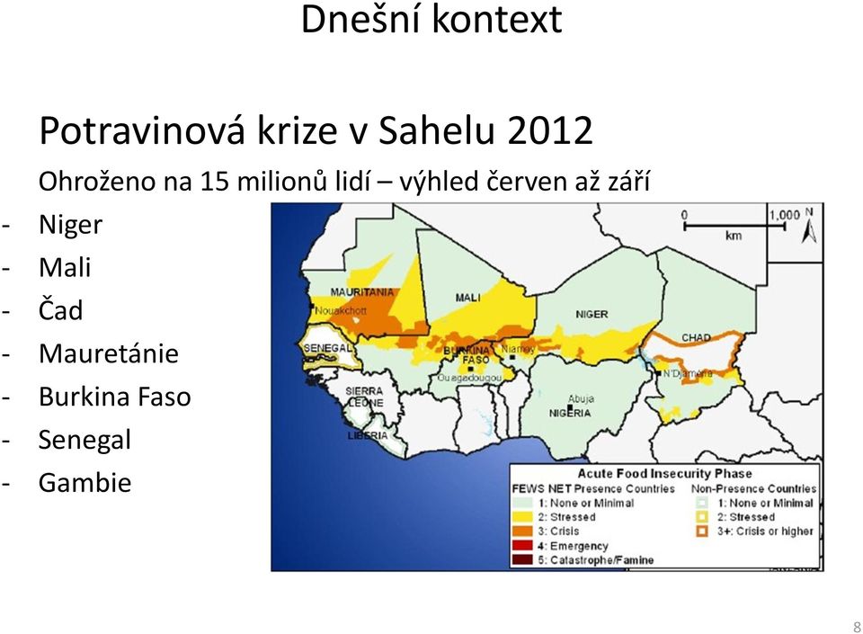 červen až září - Niger - Mali - Čad -