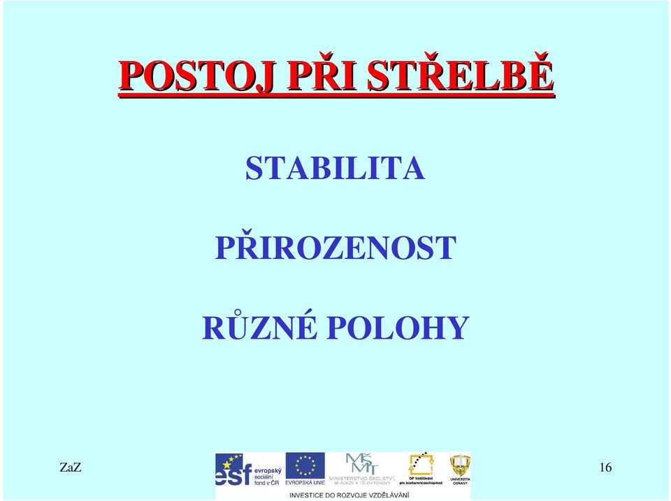 STABILITA