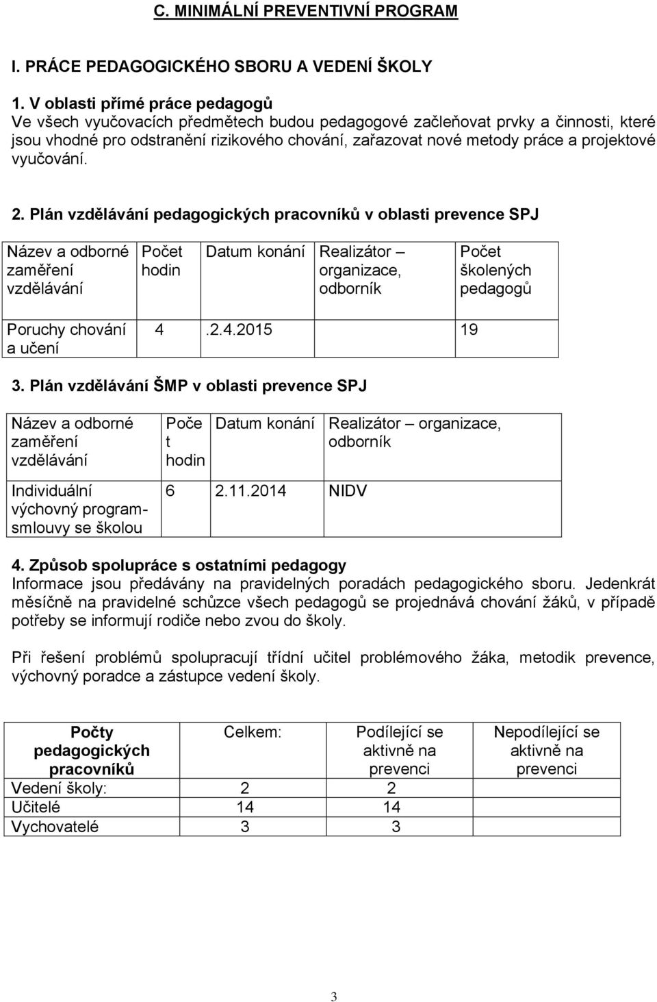 projektové vyučování. 2.