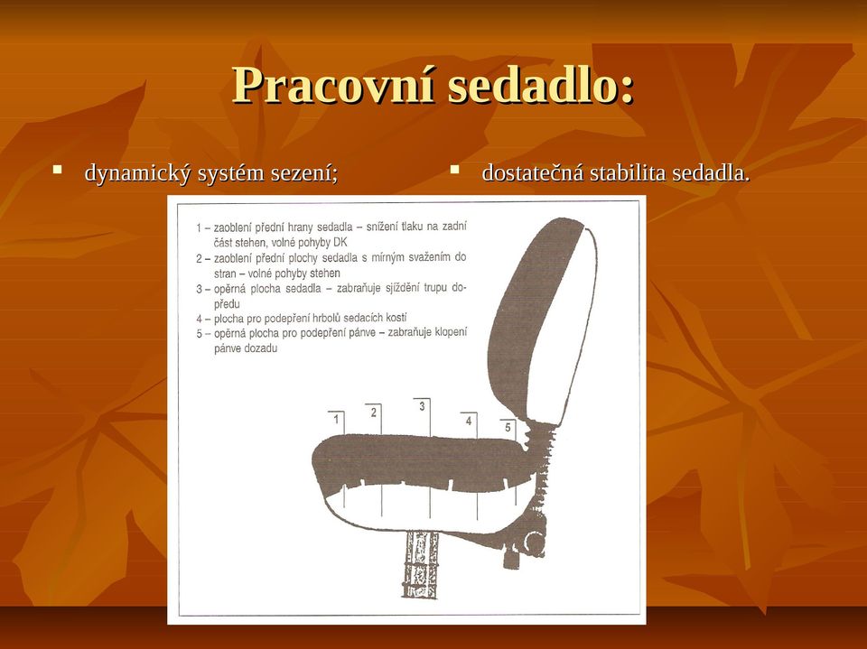 sezení;