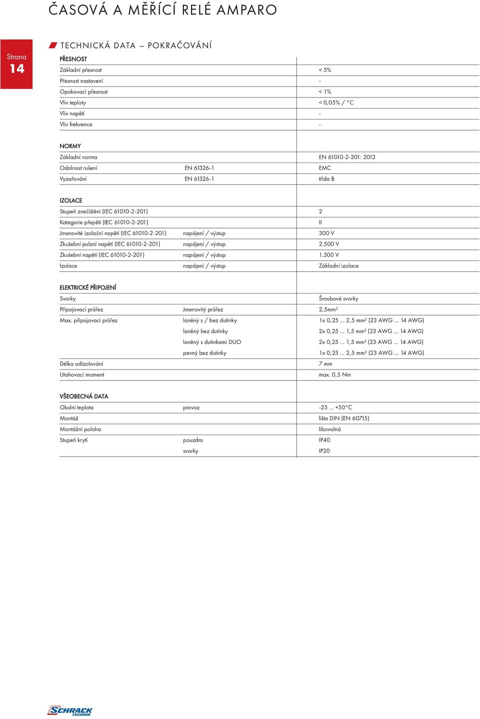61010-2-201) napájení / výstup 300 V Zkušební pulzní napětí (IEC 61010-2-201) napájení / výstup 2.500 V Zkušební napětí (IEC 61010-2-201) napájení / výstup 1.