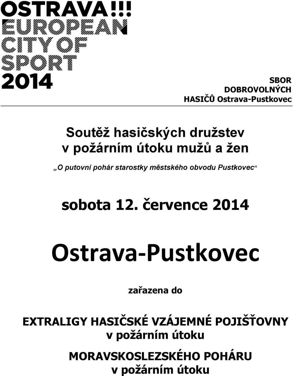 Pustkovec sobota 12.