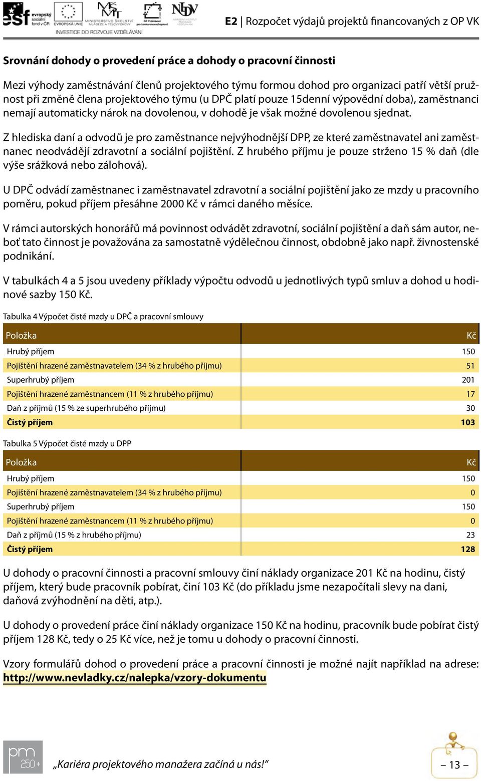 Z hlediska daní a odvodů je pro zaměstnance nejvýhodnější DPP, ze které zaměstnavatel ani zaměstnanec neodvádějí zdravotní a sociální pojištění.