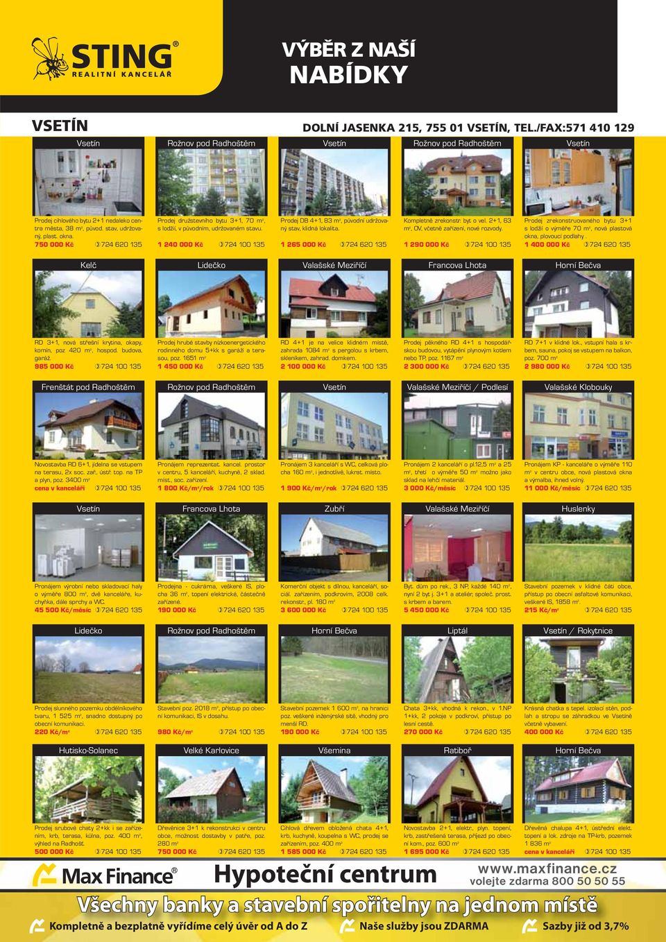 750 000 Kč 724 620 135 Prodej družstevního bytu 3+1, 70 m 2, s lodžií, v původním, udržovaném stavu. 1 240 000 Kč 724 100 135 Prodej DB 4+1, 83 m 2, původní udržovaný stav, klidná lokalita.