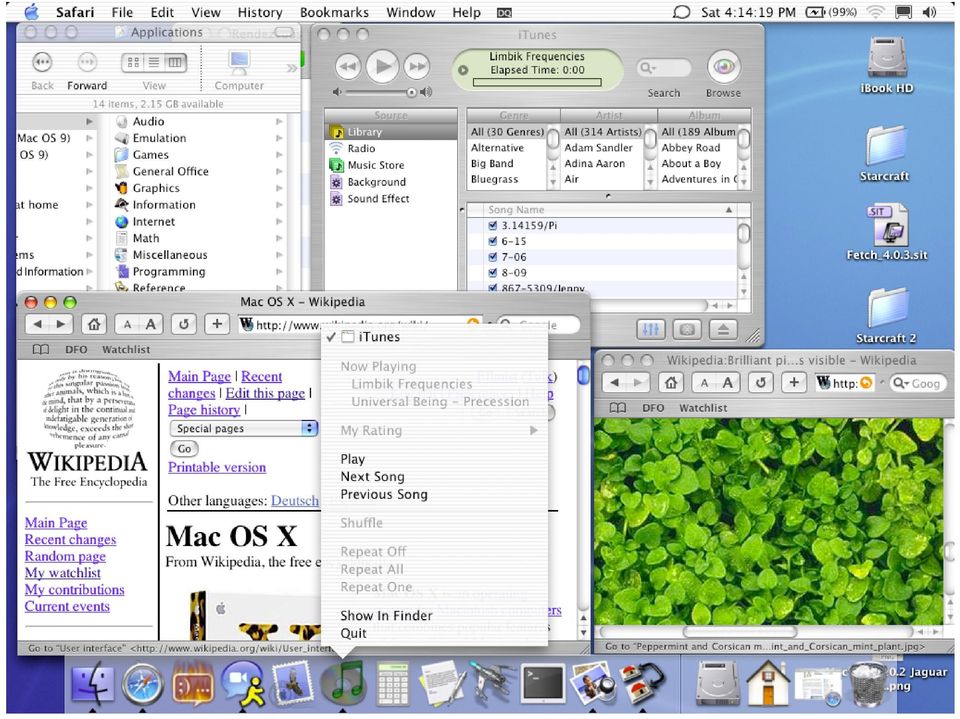Apple kupuje NeXT 2000 Mac OS X 2003 Mac OS X 10.