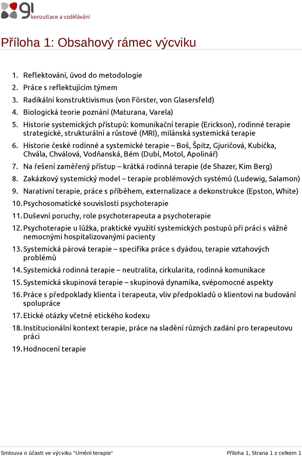 Historie systemických přístupů: komunikační terapie (Erickson), rodinné terapie strategické, strukturální a růstové (MRI), milánská systemická terapie 6.