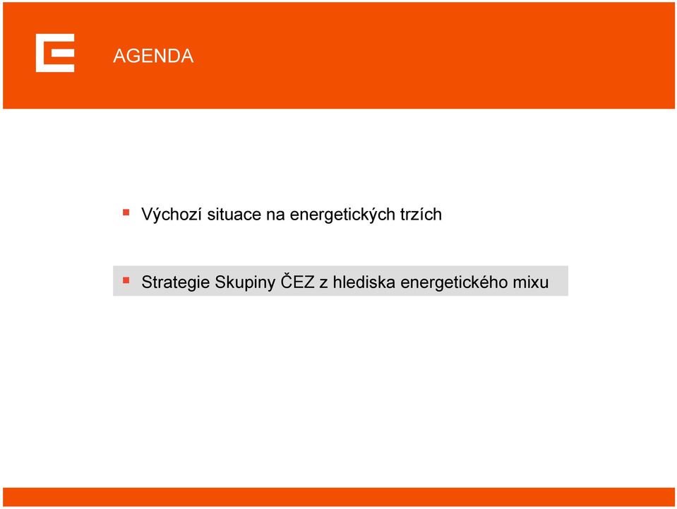 Strategie Skupiny ČEZ z