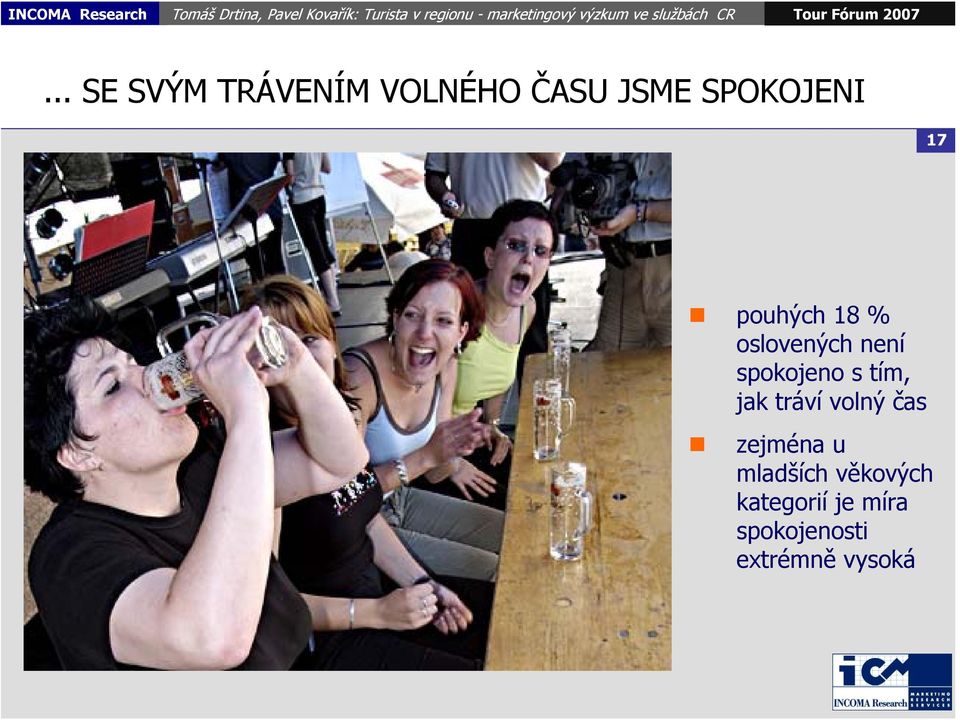 spokojeno s tím, jak tráví volný čas zejména u