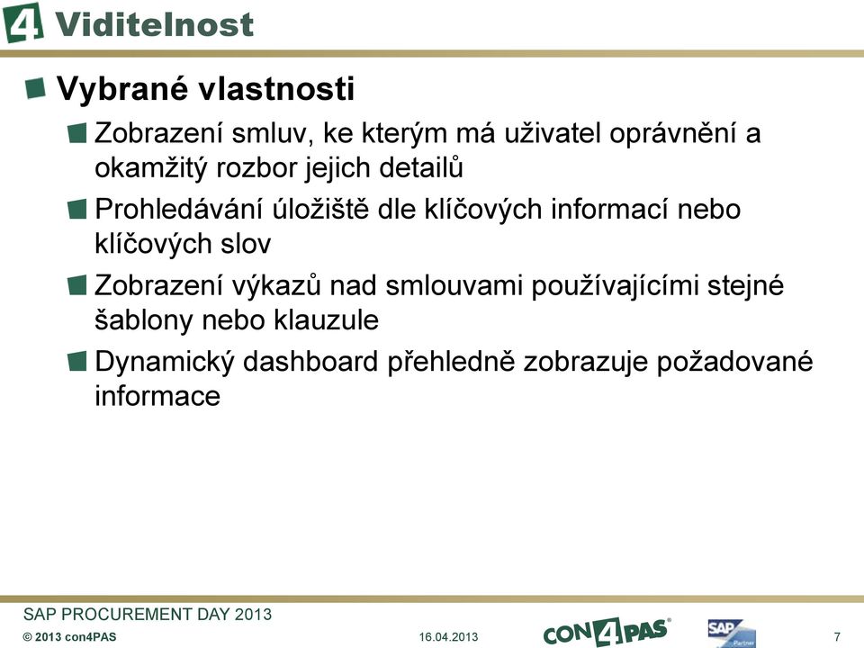 klíčových slov Zobrazení výkazů nad smlouvami používajícími stejné šablony nebo