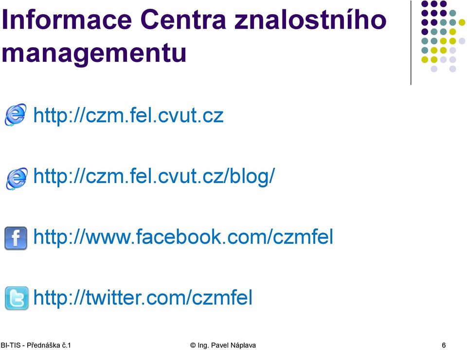 facebook.com/czmfel http://twitter.