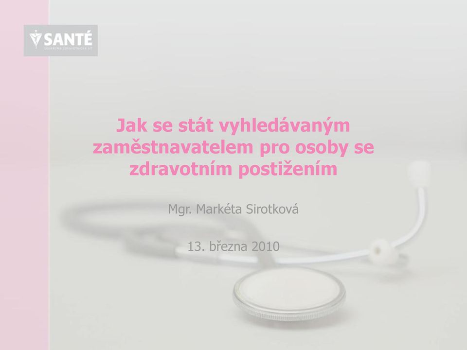 zdravotním postižením Mgr.