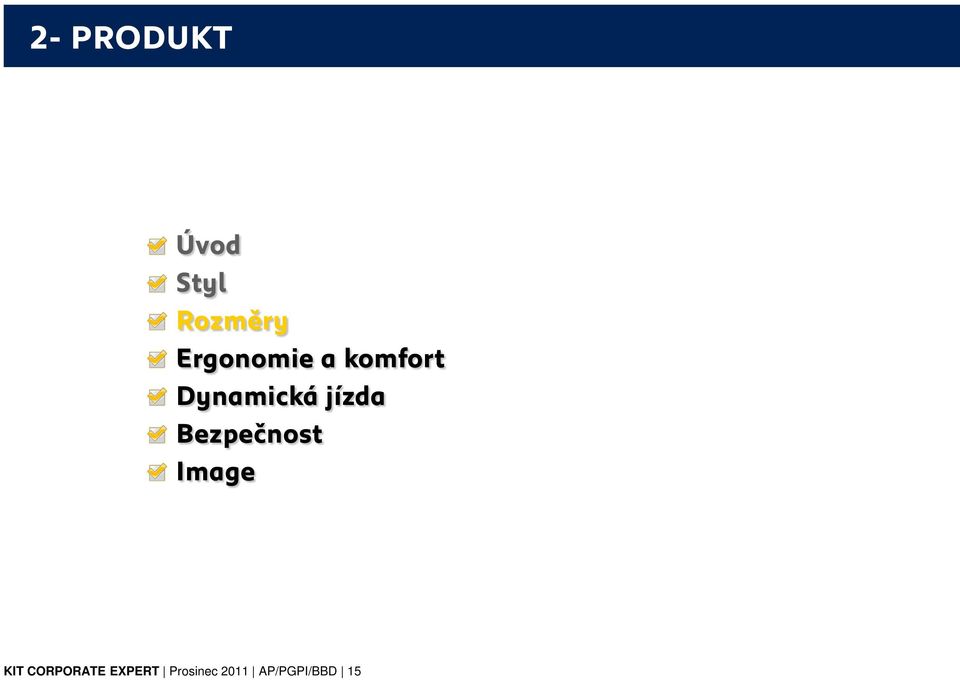 jízda Bezpečnost Image KIT