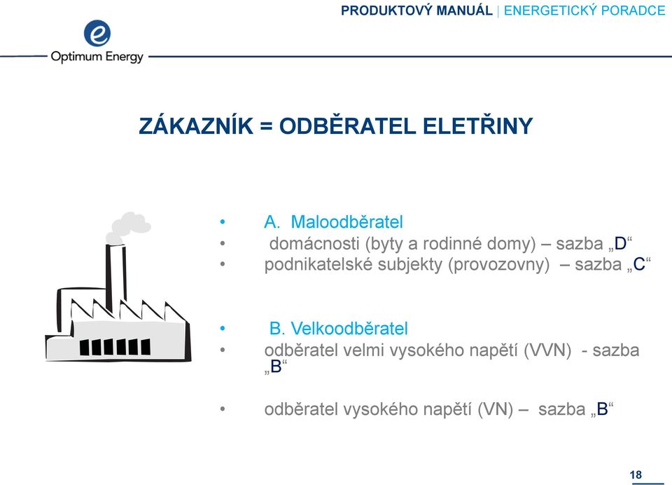 podnikatelské subjekty (provozovny) sazba C B.