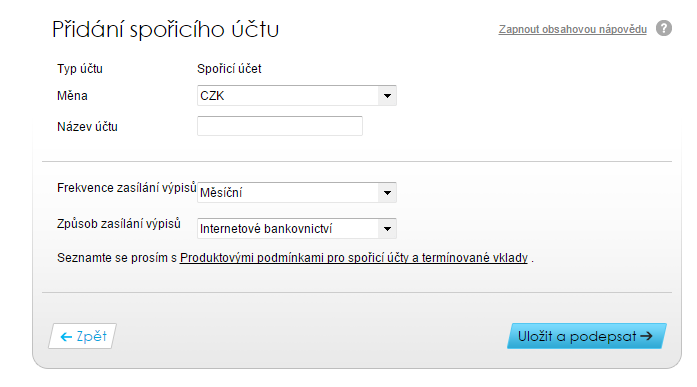 Po odeslání žádosti o přidání disponenta máte možnost sledovat stav žádosti v Přehledu Žádosti a nabídky. 5.