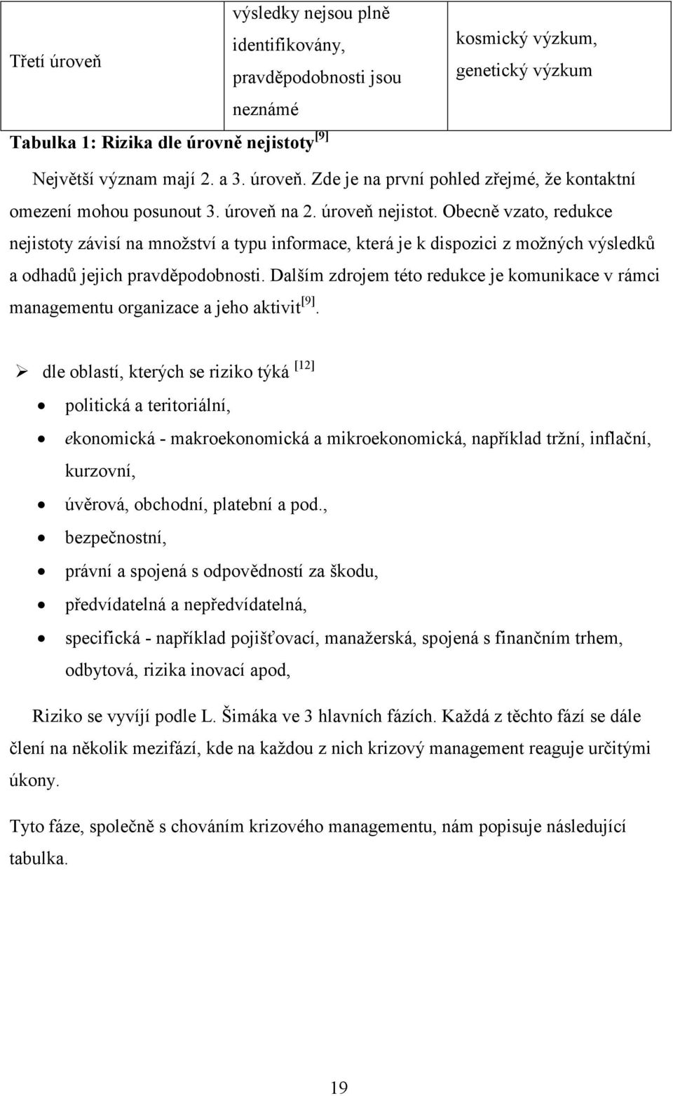 Dalším zdrojem této redukce je komunikace v rámci managementu organizace a jeho aktivit [9].