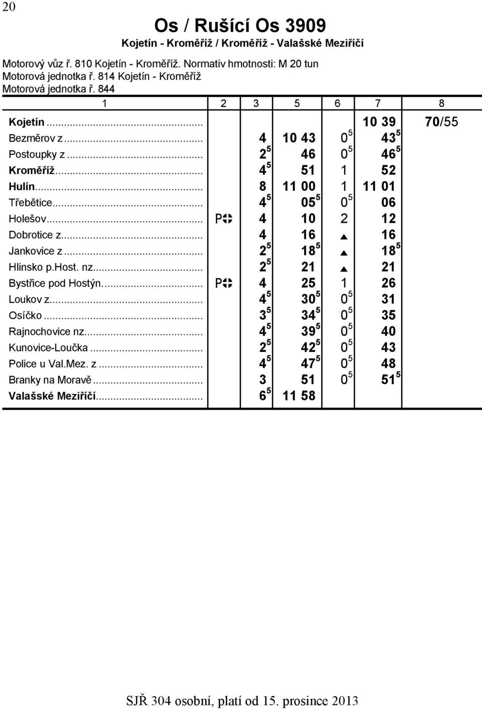 .. 4 10 2 12 Dobrotice z... 4 16 16 Jankovice z... 2 5 18 5 18 5 Hlinsko p.host. nz... 2 5 21 21 Bystřice pod Hostýn... 4 25 1 26 Loukov z... 4 5 30 5 0 5 31 Osíčko.