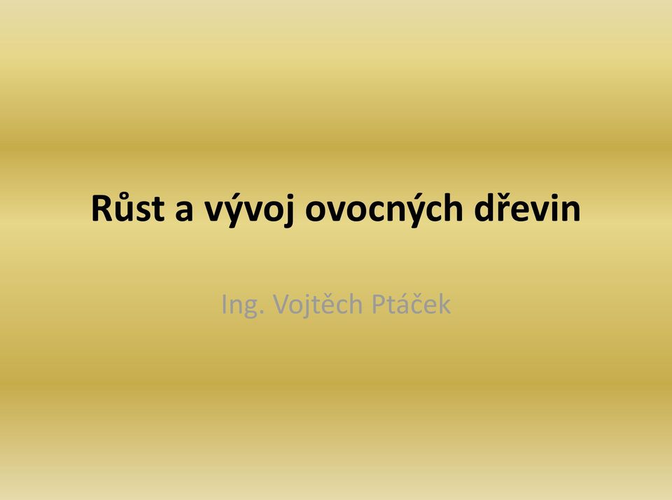 ovocných