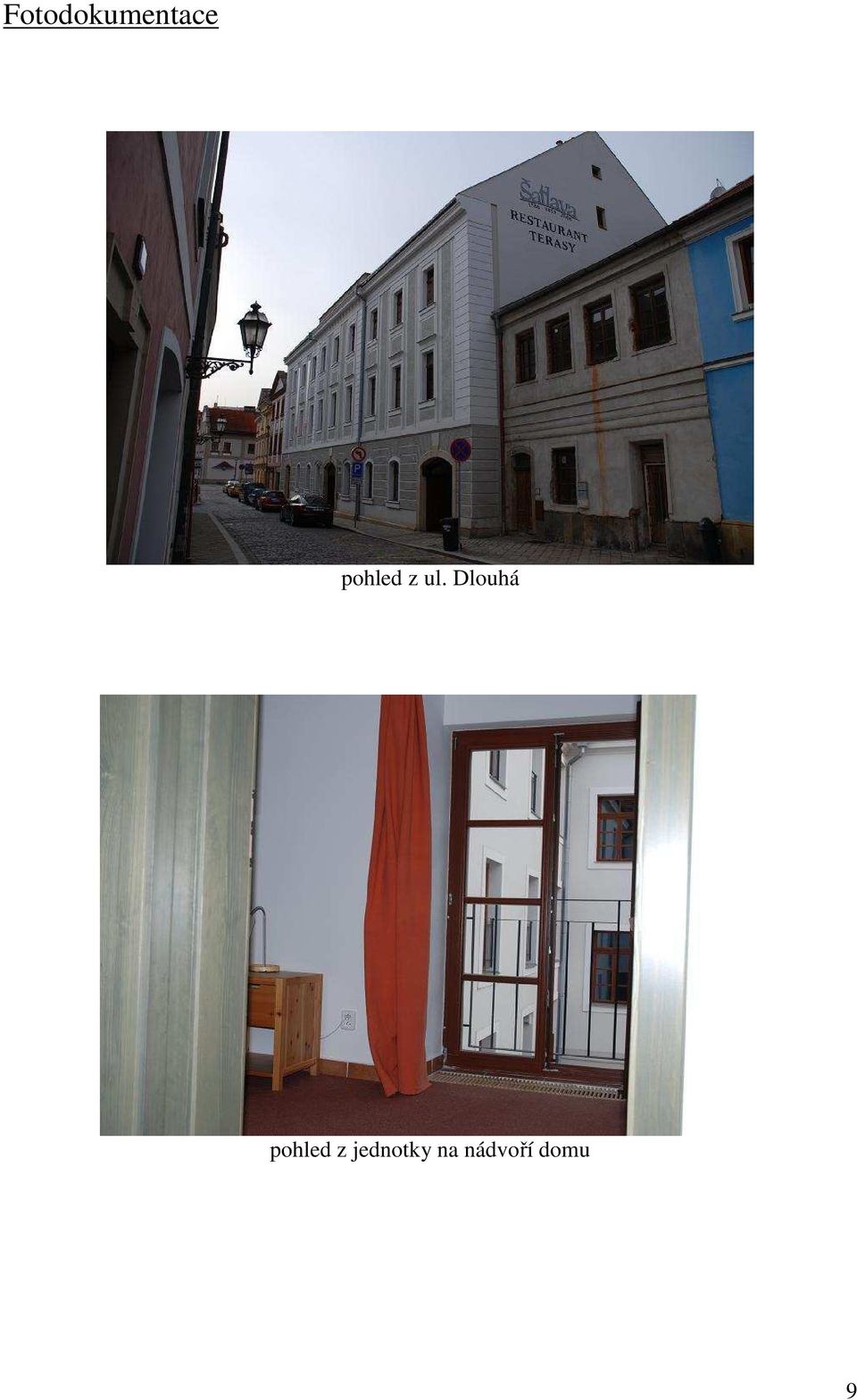 Dlouhá pohled z