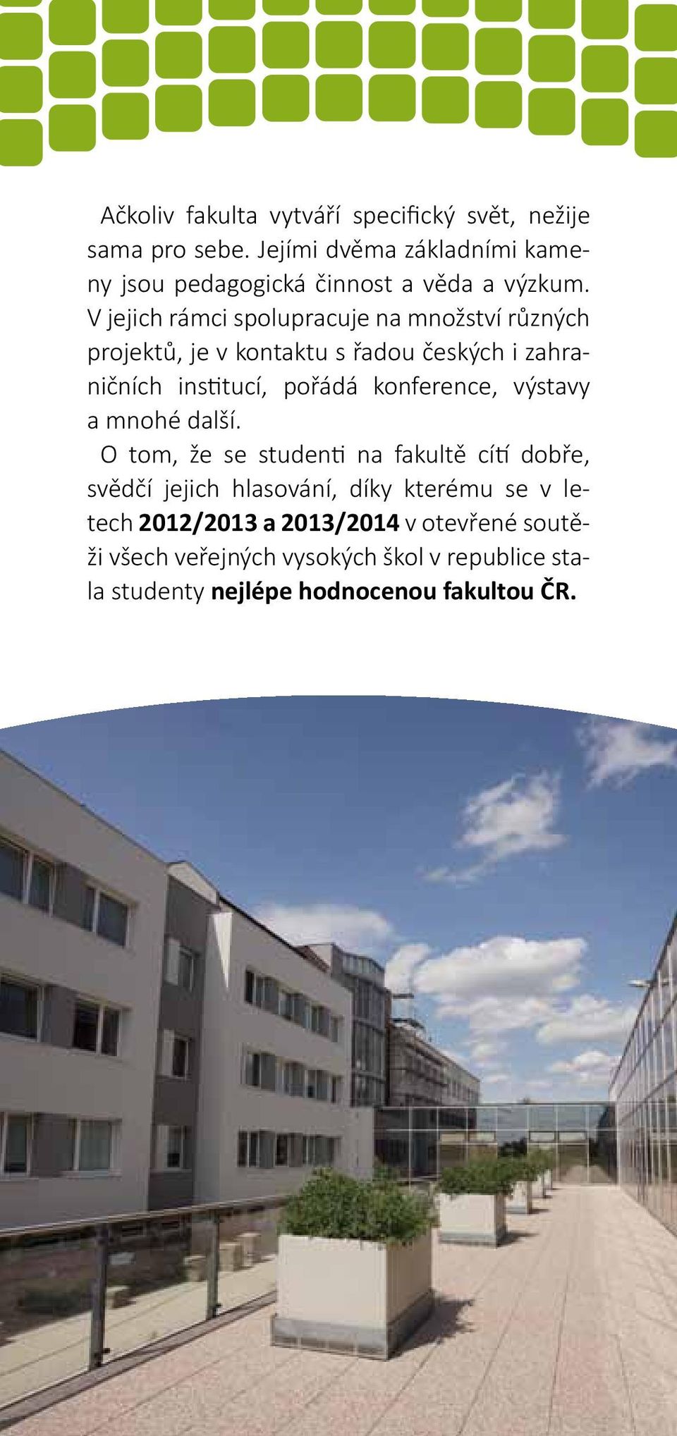 V jejich rámci spolupracuje na množství různých projektů, je v kontaktu s řadou českých i zahraničních institucí, pořádá