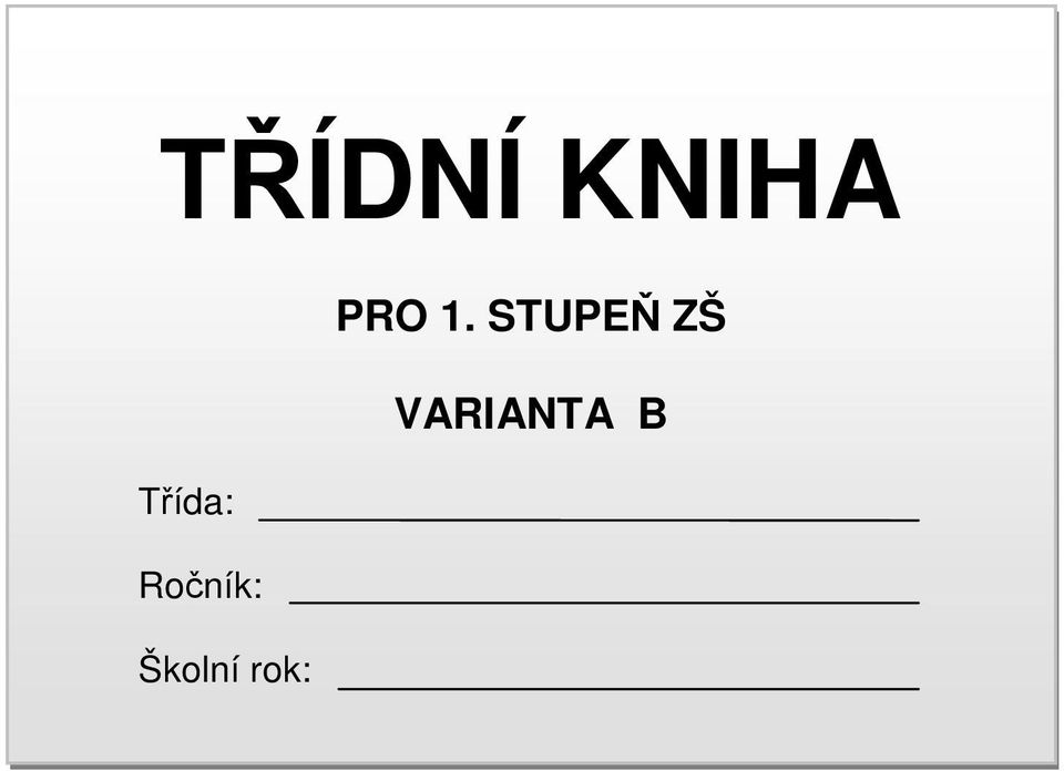 rok: PRO 1.