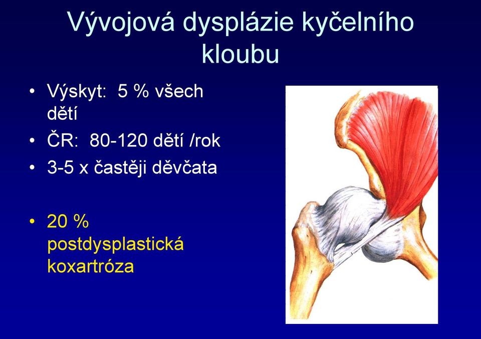 dětí /rok 3-5 x častěji děvčata