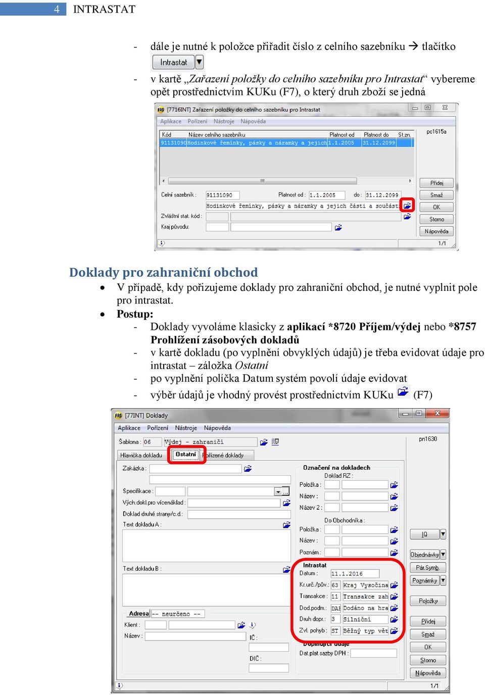 pro intrastat.