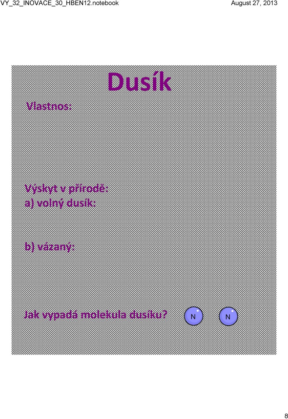 dusík: b) vázaný: Jak