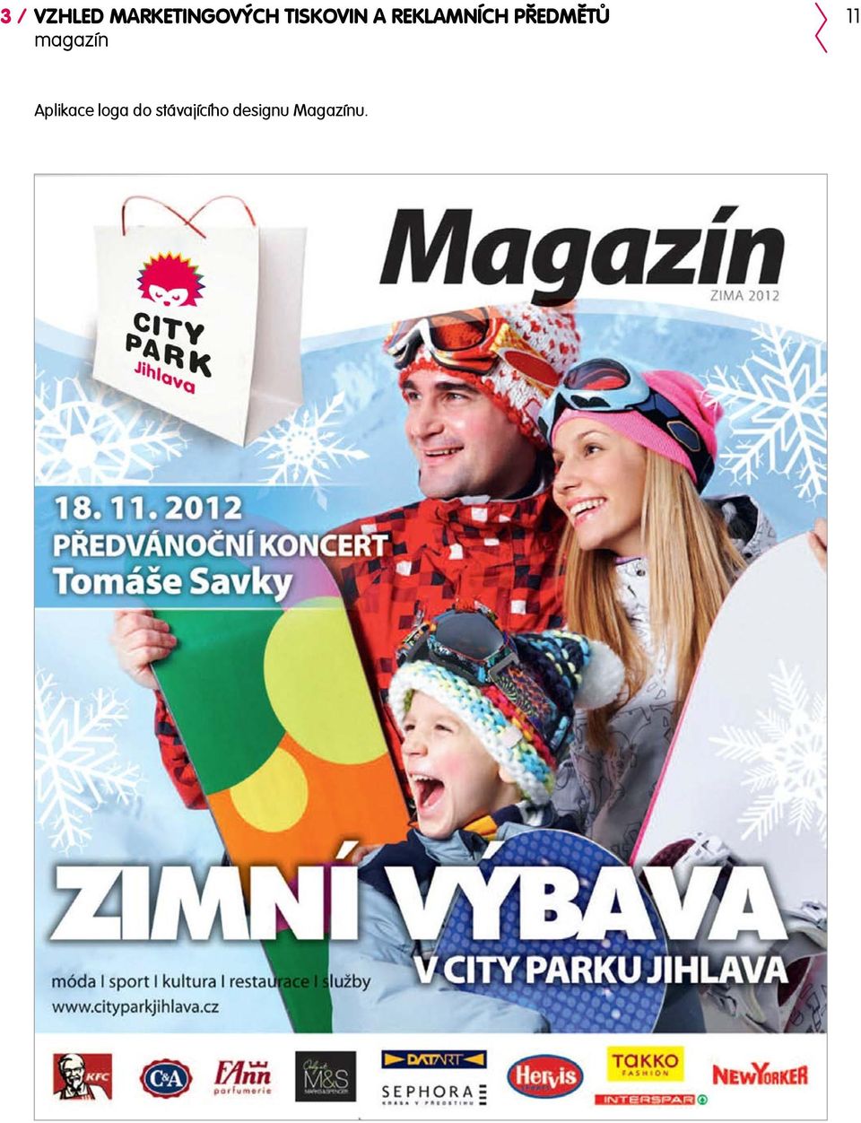 předmětů magazín 11 Aplikace