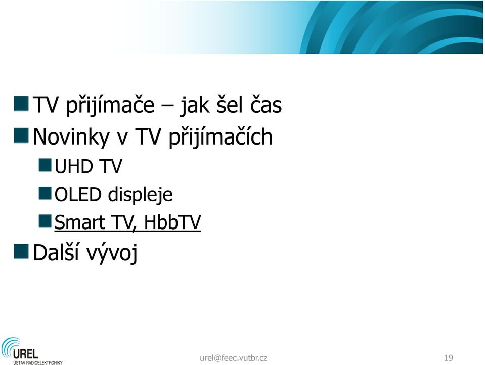 TV OLED displeje Smart TV,