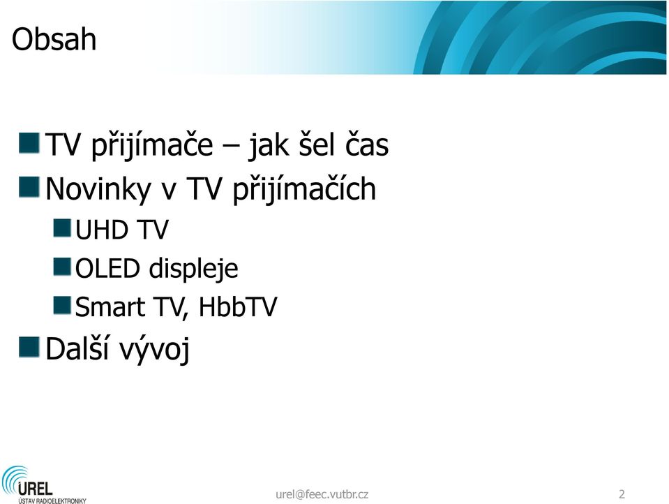 OLED displeje Smart TV, HbbTV