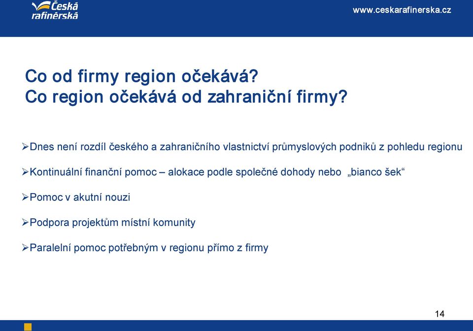 regionu Kontinuální finanční pomoc alokace podle společné dohody nebo bianco šek
