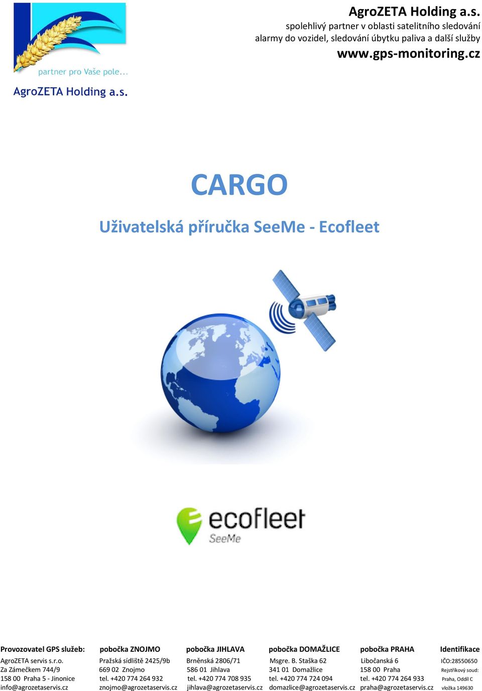 SeeMe - Ecofleet Identifikace IČO:28550650